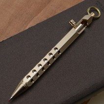 만년필입문 선물 크리에이티브 0.5MM 빈티지 젤 펜 황동 볼펜 레트로 금속 서명 펜 비즈니스 선물, 01 Gold