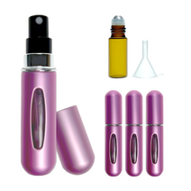 제로캔들 향수공병 5ml, 핑크 4개