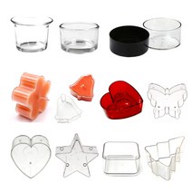 소이캔들 용기 티라이트 홀더 향초 젤 캔들용기 재료, 보티브용 유리촛대60ml