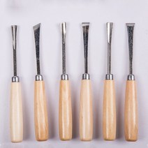 우드카빙키트 6 개/대 조각 칼 세트 DIY 손 도구 나무 절단 목공 치즐 공예 나이프, 01 Suit_01 160mm_01 160mm