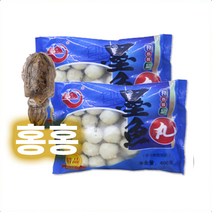 홍홍 중국식품 훠궈 마라탕사리 냉동 피쉬볼 갑오징어볼 완자볼, 400g, 2개