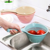 손잡이 바가지 자루 바가지 물바가지, 블루