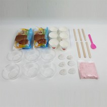 찰흙 조개화석 만글기 (6인용), 1세트