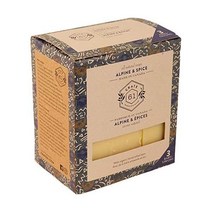 Crate 61 Organics 크레이트 비건 천연 바 비누 가장 있는 향 버라이어티 팩 6팩 프리미엄 에센셜 오일이 함유된 수제 차가운 얼굴 및 남성과 여성을 위한 바디 비, Alpine & Spice (see ingredient