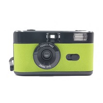 35mm non-disposable flash pink camera kodak film, 무작위 색상, 캠과 18 컬러필름