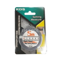 KDS 붙이는줄자 접착줄자 5미터 ST13-05BPS 미싱줄자 작업대줄자