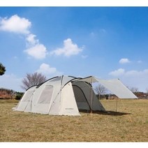 스노우라인 미라클 패밀리 텐트 아이보리 화이트 (22년형) 그라운드시트 루프포함