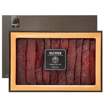 백화점 수제 부드러운 맛있는 쇠고기 선물용 육포 견과류 추석 명절 선물 세트, 3. 국내산 육포 선물세트 태백