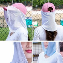 모자 자외선 햇빛 차단 캡썬가드 뒷목가리개, 2.고급형 선가드 (목커버), 3. 블랙