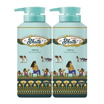 무궁화 샤워때비누 사해소금, 2개, 900ml