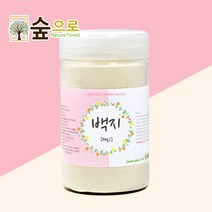 숲으로허브 천연곡물팩 백지가루 통 110g, 1000개, 1개