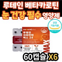 부모님 눈 건강 영양제 추천 루테인 식물성 미니 캡슐 지아잔틴 베타카로틴 침침할때 건조할때 피곤할때 식약처 인증 뉴테인 30대 40대 50대 60대 70대 아버지 어머니 엄마 아빠, 60정, 6개