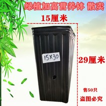 블랙 비닐 화분 모종 포트 분갈이 컵 비닐포트 육묘 묘목 원예 다육이 화훼 식물 대형 텃밭, 22. 15x30 250pcs