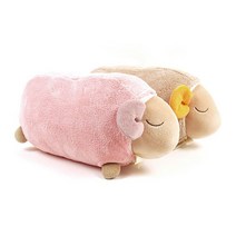 soooooo몰_오야스미양 부루 허리진동쿠션 안마 안마기 형기 형쿠션_더수sSHOP, 옵션-항목선택_베이지