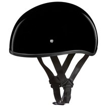 Daytona Helmets 하프 스컬 캡 오토바이 헬멧 DOT 승인고광택 핑크XS바이저 포함 USA 미국, Hi-Gloss Pink