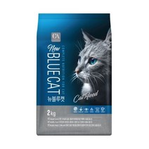 고양이 사료 뉴 블루캣 2kg, 없음