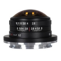LAOWA 라오와 MFT 4mm F2.8 원형 어안 렌즈 210도 초광각, 캐논 RF-S