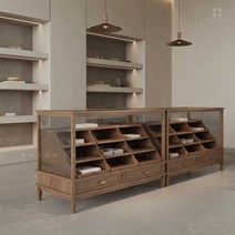 디스플레이 장 옷가게 백화점 의류 매장 악세사리, 길이 980x 폭 650x 높이 930mm