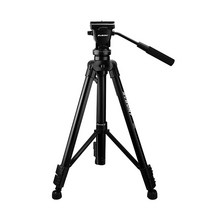SVBONY SA402 삼각대 유체 헤드 알루미늄 여행용 0.6cm(1/4인치) 퀵 슈 플레이트 스포팅 스코프 및 디지털 SLR DSLR 카메라 캠코더용 최대 6kg(13파운드)
