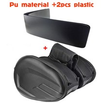 오토바이 헬멧 여행 가방 가방 안장 가방 및 비옷 36l-58l+ 플라스틱 플레이트 레이싱 레이스 ​​moto 사이드 가방 야마하