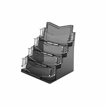 [빠른발송]신상 아이홀더 명함꽂이 4단 블랙 110x101x120mm BHK3004 4521 SN://52E0AD 아트사인 아이홀, 1