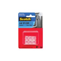 3M 소음방지 범퍼 1.2cm 18개입 범폼 범폰 범폰 고무조각 유리발 범폼 bumpon 유리받침