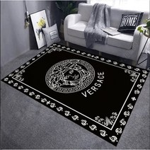 명품 로고 바닥 러그 카페트 자취방 꾸미기