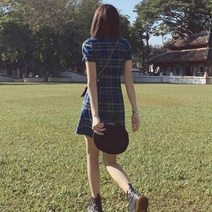 여성원피스 가을원피스 유럽 역 2020 새로운 여름 허리 허리는 얇은 서양식 달콤한 기질 유명 인사 Xiaoxiang