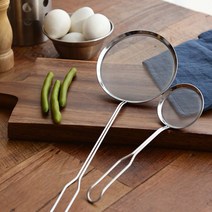 국내제작 테라 올 스텐 거품 건지기 건지개 채망, 중 사이즈