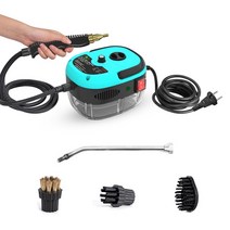 상업용 청소기 대형 사무실 스팀청소기 에어컨 고압세척기 휴대용 2500W, 04 Blue_01 미국_01 110V