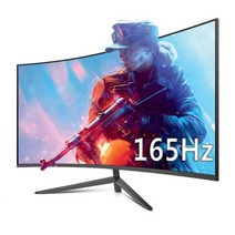 커브드모니터 커브 모니터 24 인치 va 144hz 1080p hd 게임 165hz, 검정 165hz