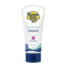 바나나보트 센서티브 미네랄 선스크린 로션 워터 리지스턴트 SPF50+, 1개, 177ml