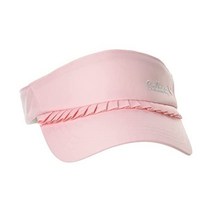 캘러웨이 C22191218 여성 골프 레이스 선바이저 모자, 무료 크기, 핑크