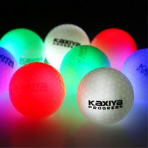 야간라운딩용 LED발광 골프공 1P 동호회선물용 골프볼 골프연습공 새공, 1개, LED볼박스1구_화이트