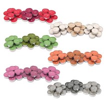 [이케아] SINNLIG 신리그 미니향초(30p)/티라이트/캔들/양초/디퓨저/과일향/워머/, 색상:내추럴_502.377.12