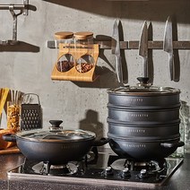 칸 코팅 양수웍 궁중팬 찜기 잘눌러붙지 않는 IH인덕션 스티머, 찜기30cm