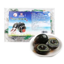 중국 웨이산호 피단 오리알 6개입 372g 송화단 삭힌오리알 Preserved Duck Egg