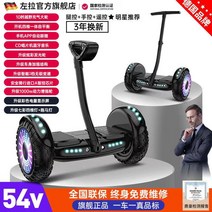 전동휠 두발전동휠 투휠 셀프밸런스 이륜 오프로드 평행차 전동킥보드, 36V, 54VP 9plsh쓰리컨트롤 블루투스 발광휠  21