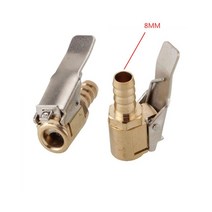 6mm/8mm 자동 공기 펌프 타이어 팽창기 밸브 커넥터 척 클립 자동차 트럭 오픈 스템 수리 도구, [02] 8MM