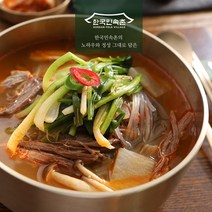 한국민속촌 이북식 파육개장 파우치 400g, 2팩