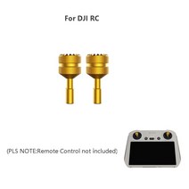 DJI 미니 3 프로 프로펠러 홀더 가드 필름 안경 랜딩 기어 조이스틱 모터 커버 드론 액세서리, [11] Joystick Gold
