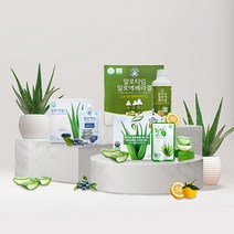 거제 먹는 알로에 겔 유기농 베라 유자맛 베리맛 99.9% 맛 3종 원액 마시는 즙 알로에팜, 알로에90% 블루베리맛100ml 파우치 30포
