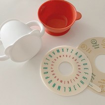 디자인앤쿠 디쿠패드 깨짐 방지 흡착패드 안전용품 아기그릇 빨대컵 물컵 화병 보호, S 숫자