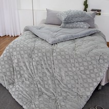 쏘메일 점프누비 극세사 차렵이불 Q