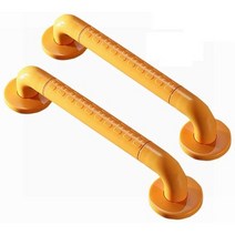 일본직발송 6. COYI 욕실손잡이 돌봄용손잡이 안전손잡이 안티슬립 욕조손잡이 화장실손잡이 일어서기보조, 40cm  2pk_One Color, 40cm  2pk_One Color, One Color