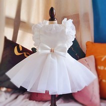 PET 강아지 화동 드레스 웨딩 결혼식 촬영 원피스 화동 결혼식 강아지 원피스 웨딩촬영룩 드레스 nalza000*56995810hX, 02-샤샤드레스-M