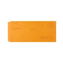 우진 규격황봉투 16절 100매 10x20cm 편지봉투 우편발송용 행정봉투 일반봉투