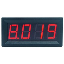 정확한 디지털 전류계 DC 0-9.999a (10A) 4-30V AMP 전류 AMP 미터 테스터 5 비트 0.56 인치 LED 디스플레이 패널 게이지, 검은색, 다른, 01 Black_01 10A_01 Other