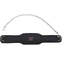 Jayefo DIP Belt with Chain Industrial Strength Steel 36 INCHES Weighted for DIPS Pull UPS Weight Lif, BLACK, One Size