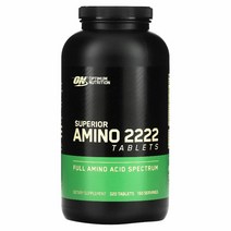 Optimum Nutrition Superior Amino 2222 320 Tablets, 320정